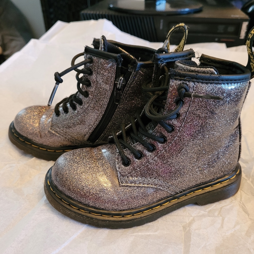 Sparkly Doc Martens Toddler 9